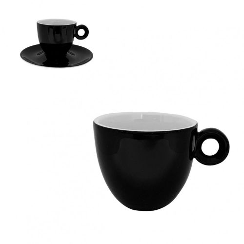 Rondo Espresso Kop zwart-wit laten bedrukken